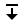 arrow from top solid 24